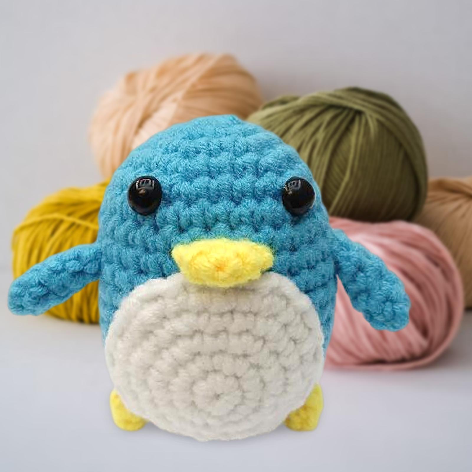 Crochet Handmade Make Your Own Stuffed Plush Doll for Adults Pendants