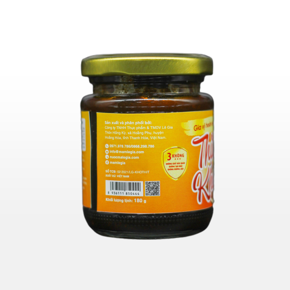 Gia vị hoàn chỉnh- Thịt kho Lê Gia