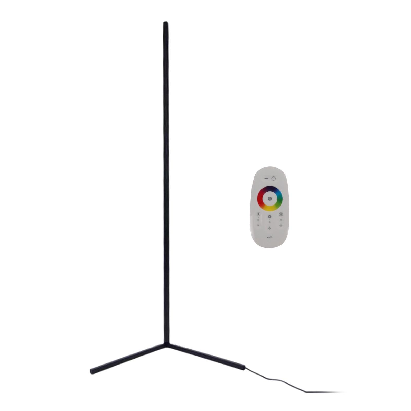Color Changing RGB Mood Lighting Metal LED Corner Floor Wall Lamp