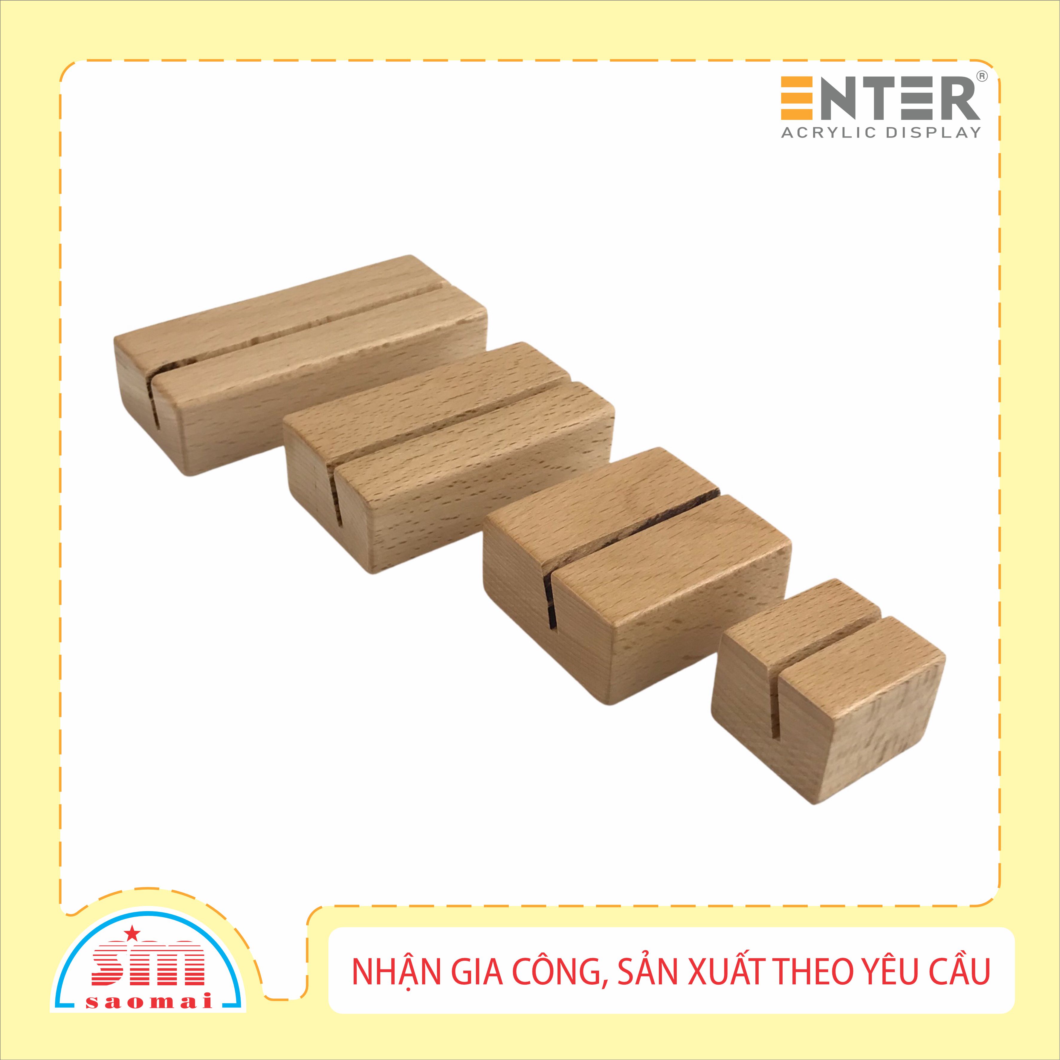 Đế gỗ Enter FG-10 50x40x25mm