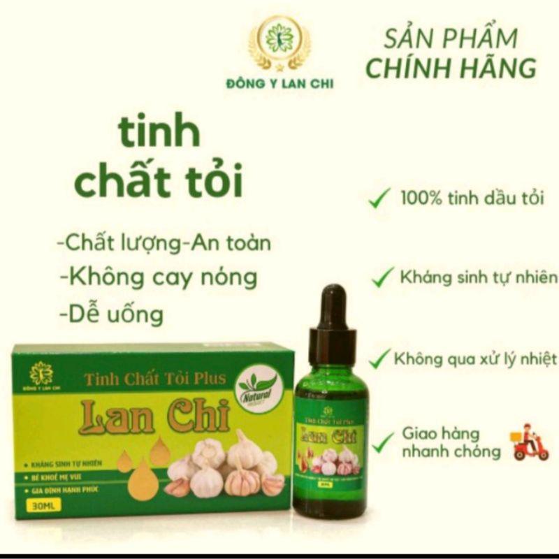 TINH CHAT TỎI: giúp bé hết ho hết sỗ mũi