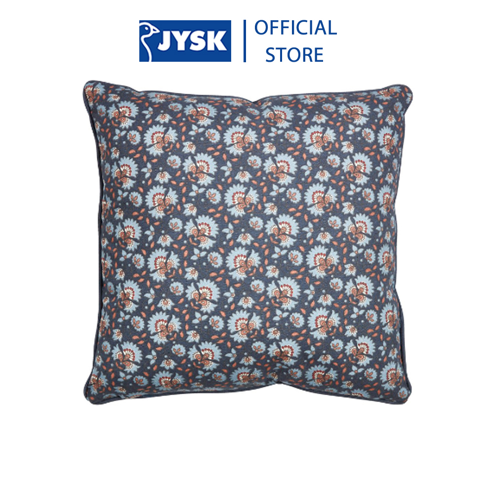 Gối trang trí | JYSK Krokus | cotton | xanh | R45xD45cm