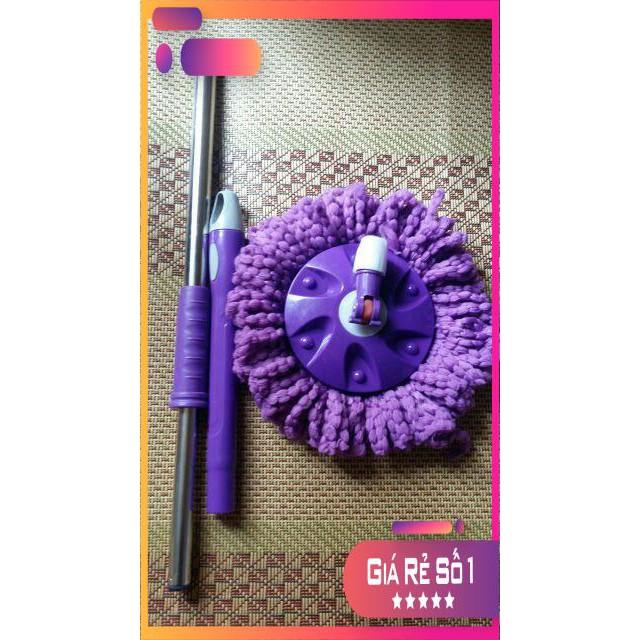 Cây lau nhà 360 độ thay thế,cán chổi thay thế ,phụ kiện chổi lau nhà 360 độ.