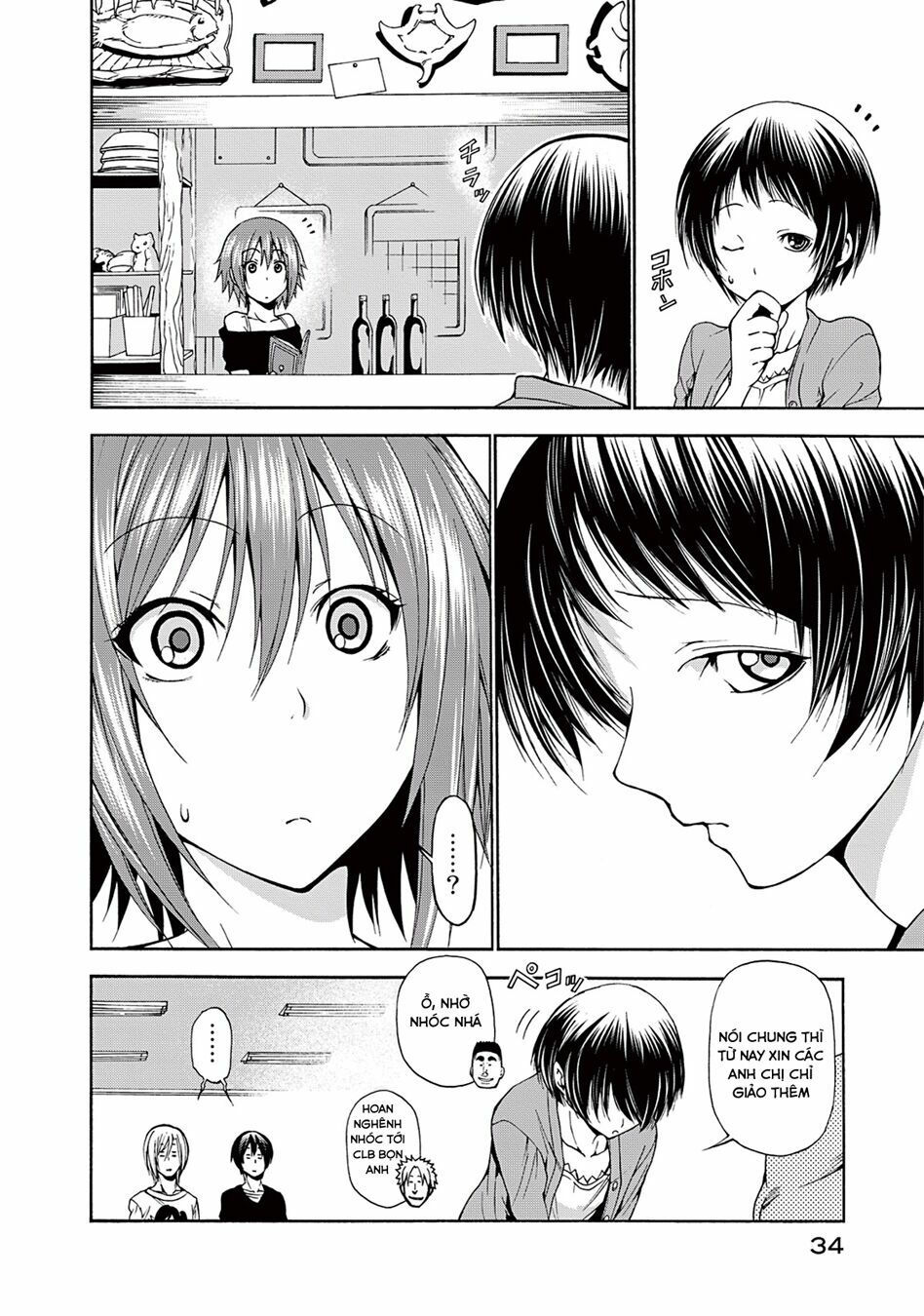 cô gái thích lặn - grand blue chapter 9 29