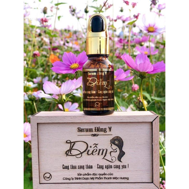 Serum Diễm Thanh Mộc Hương Dưỡng Trằng Da Mờ Nám Tàn Nhang