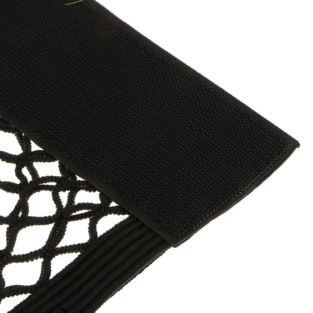 2x Black Car Truck Seat Storage Mesh Net Pocket Bag Luggage Organizer Holder