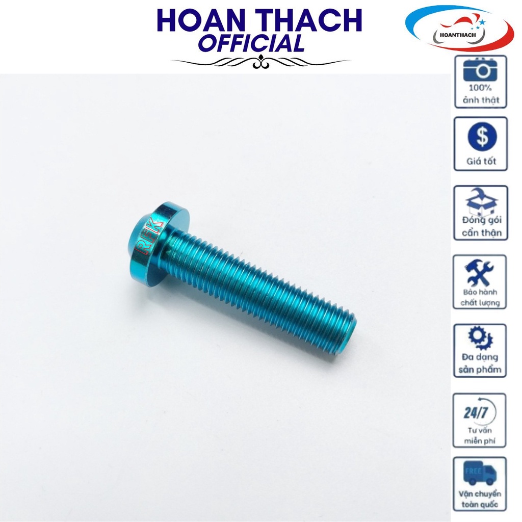 Ốc Gr5 10L40 Đầu Dù Xanh Lục Bảo dùng cho nhiều dòng xe SP016455