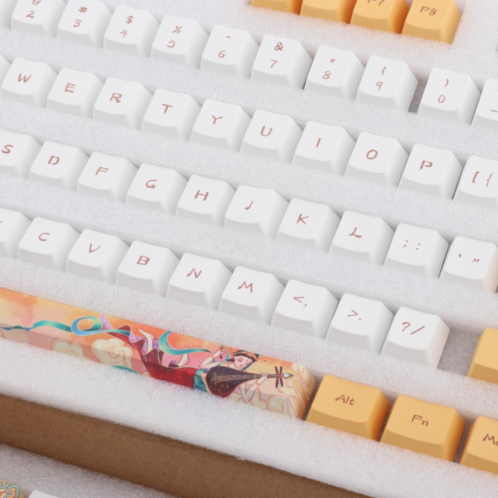 124-Key PBT   Replaces for Mechanical Keyboards  Switch