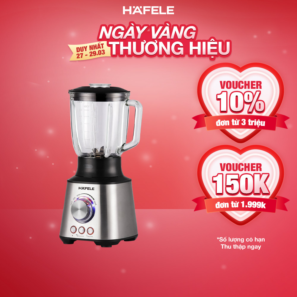 Máy Xay Sinh Tố Để Bàn 1.5L Hafele GS-603 - 535.43.262 - 1000W (Hàng chính hãng)