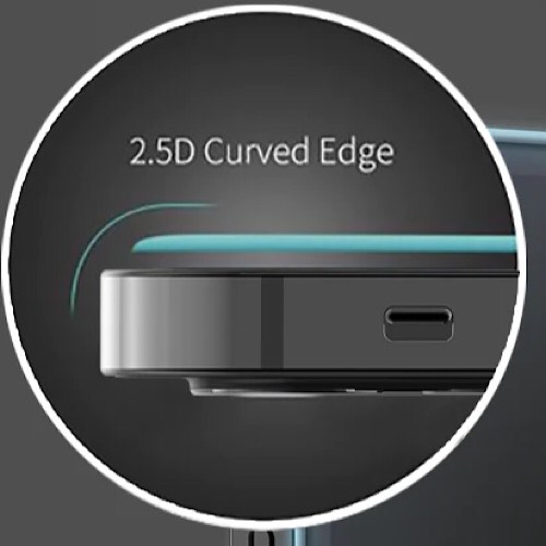 Miếng dán cường lực màn hình cho iPhone 14 Pro Max hiệu Kingkong 2.5D curved edge 0.2 mm- Hàng nhập khẩu