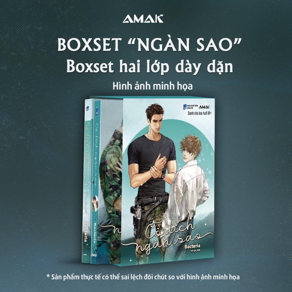 Sách - Boxset Cổ tích ngàn sao - Tiểu thuyết Boys Love - AMAK