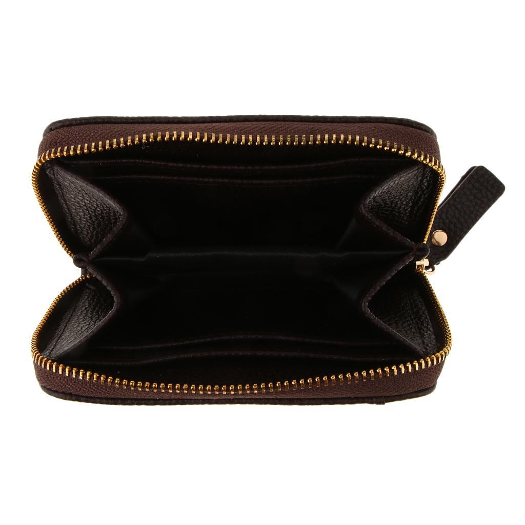 Men Slim Leather Wallet Purse Holder Case Front Pocket