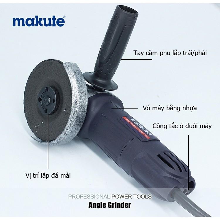 Máy mài Makute AG008-B - Máy mài góc công suất 850W - Máy mài công nghệ Nhật Bản