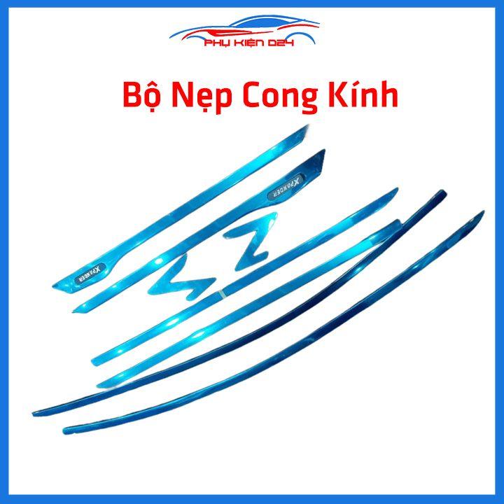 Bộ nẹp viền chân kính cong kính Cho Xe Xpander , Xpander Cross 2018-2022 Bản Có Chữ Z Inox sáng bóng chuẩn form xe