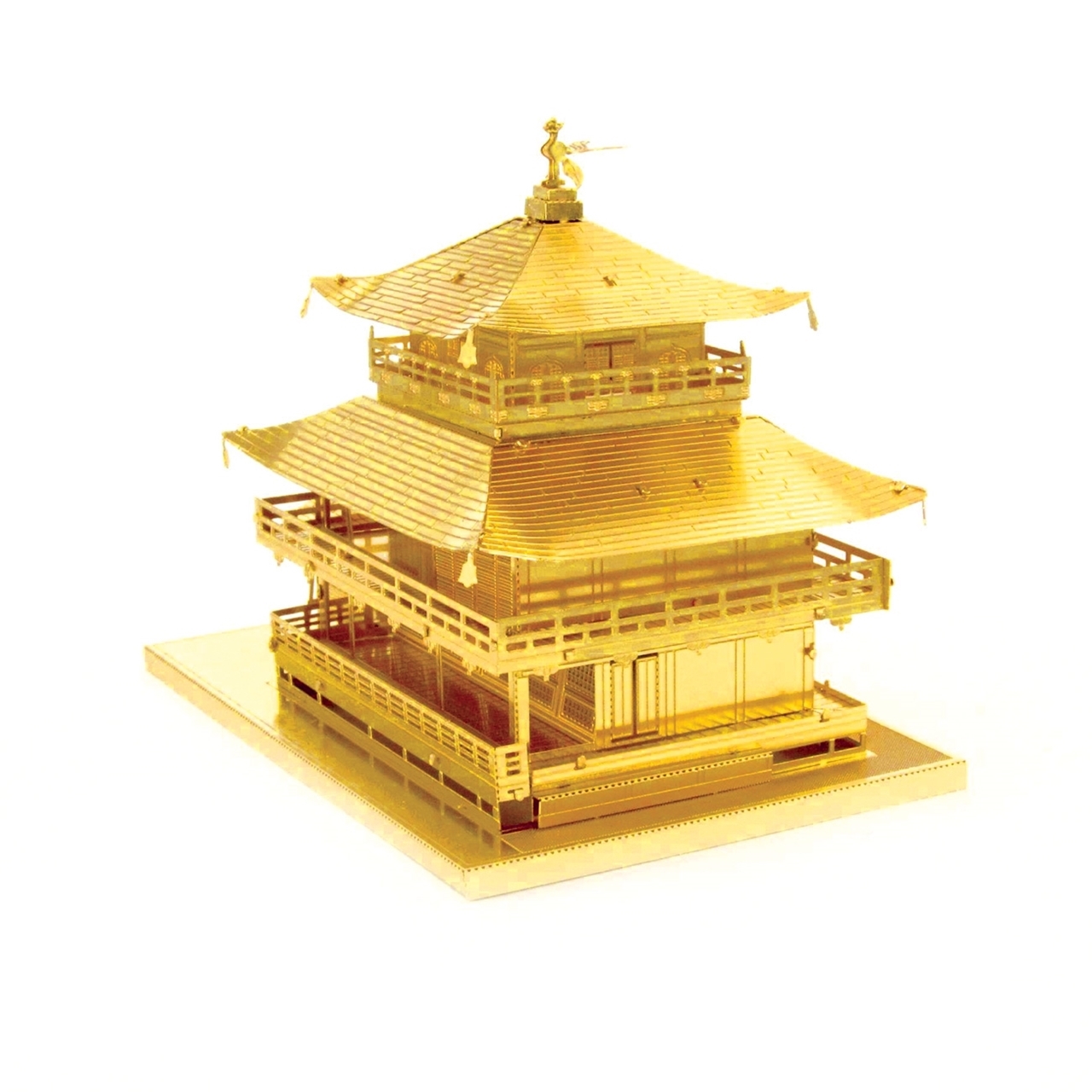 Mô Hình Kim Loại 3D Tự Lắp: Đền Kinkaku-ji (Nhật Bản) - Mô Hình Giải Trí - Xả Stress, Mô Hình Sưu Tầm, Mô Hình Trang Trí, Quà Tặng Mô Hình