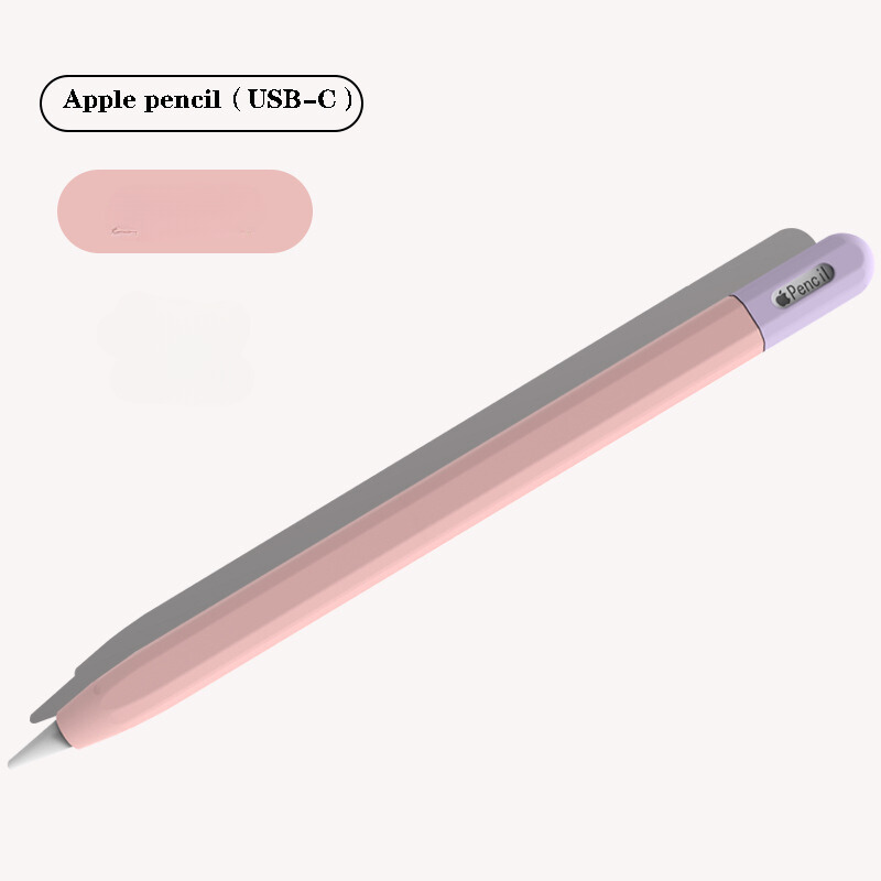 Ốp Bảo Vệ Silicon Dành Cho Apple Pencil USB-C Kai.N kiểu dáng bút chì_ Hàng chính hãng