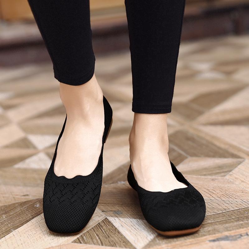 2020 Fashion women outdoor soft running sneakers casual flat shoes