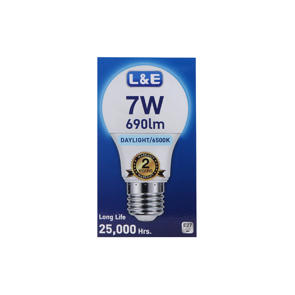 BÓNG ĐÈN LED BULB L&E#LED-Bulb-690LM/865/7W/E27 DAYLIGHT