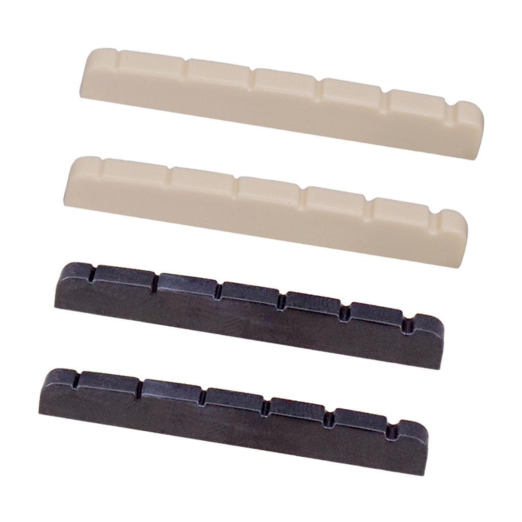 3x 2 Pack 6 String Electric Guitar Nut Slotted for ST TL Style Guitar Replacement