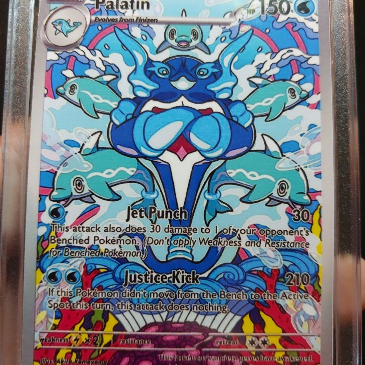 Thẻ Pokemon Card US TCG Palafi 200 197 cá heo 1459 d27 1-29