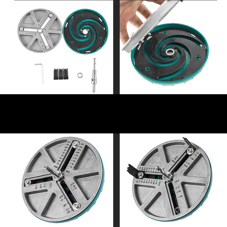 Khoét lỗ gỗ 45-130mm gắn máy khoan pin khoan điện,khoét gỗ ,thạch cao,nhựa ,alu...