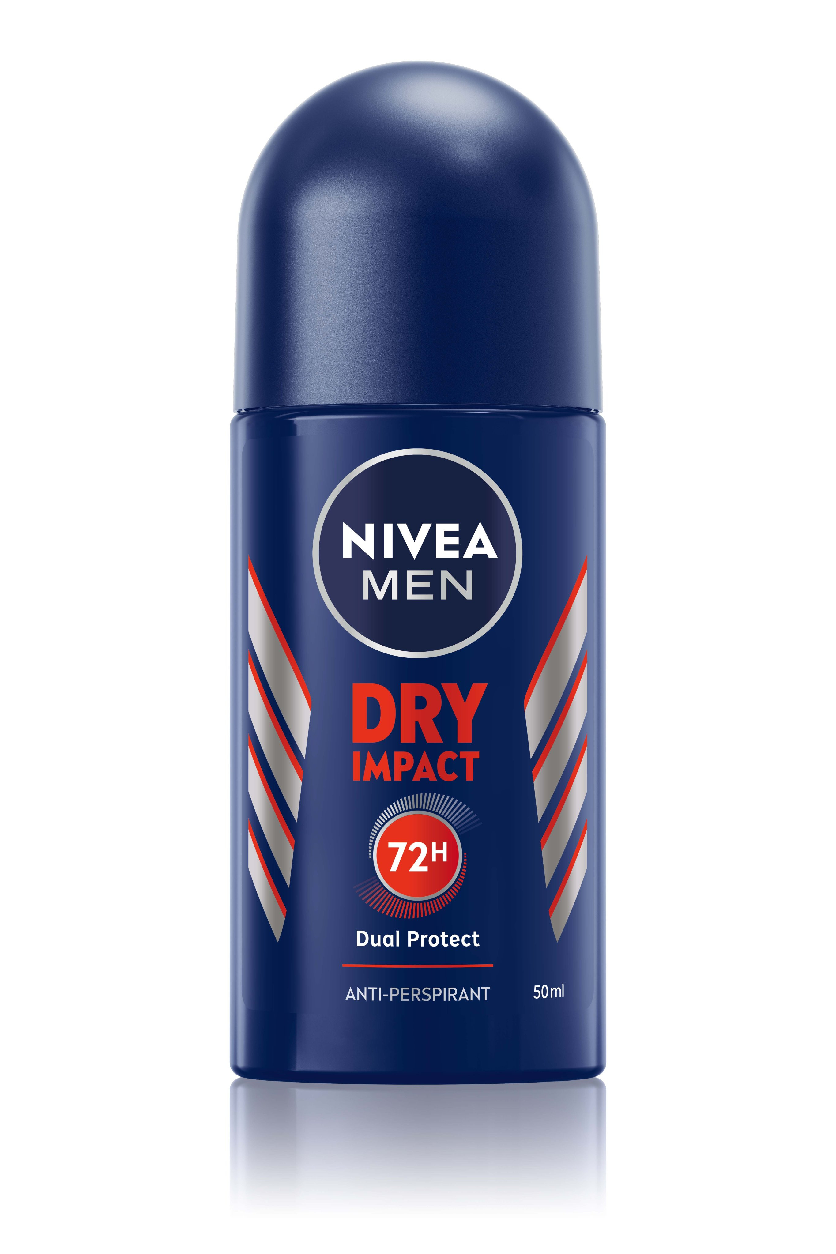 Combo 2 Lăn Ngăn Mùi NIVEA MEN Dry Impact Khô Thoáng (50ml) - 81610