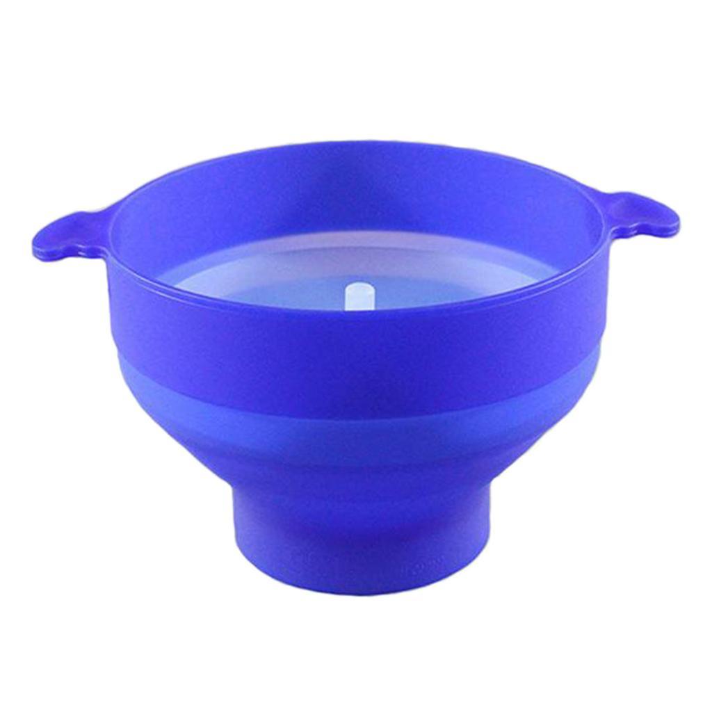 Microwaveable Popcorn Maker Pop Corn Food Grade Silicone Bowl