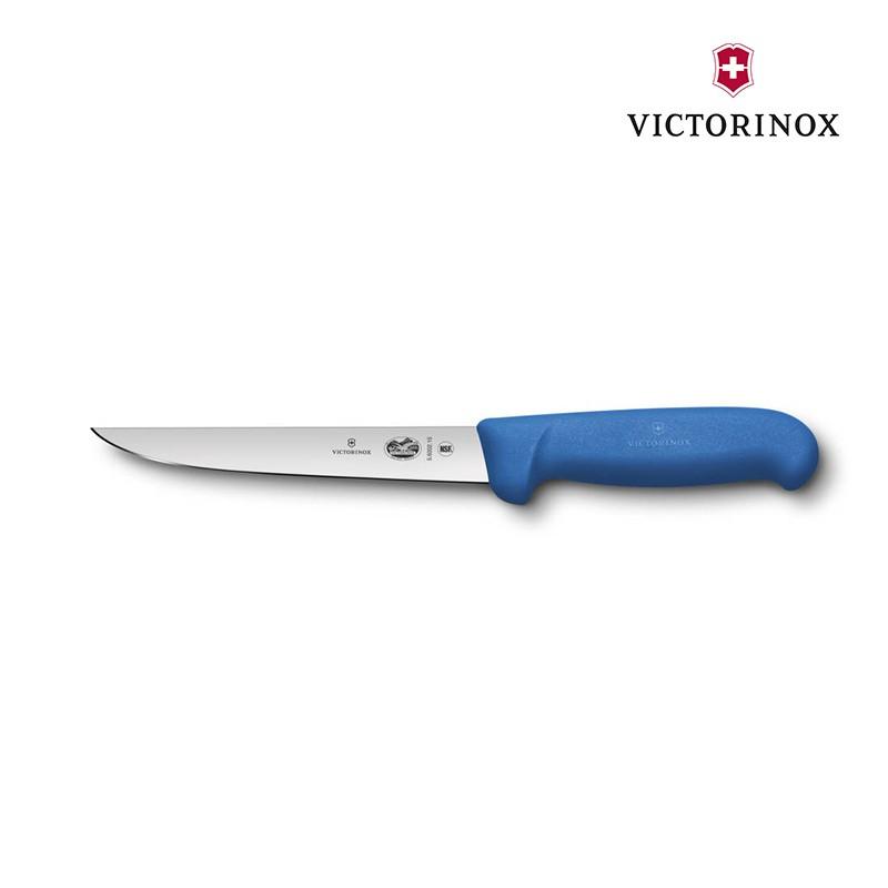 Dao bếp Victorinox Fibrox Straight Wide Blade Boning Knife, Blue, 5.6002.15