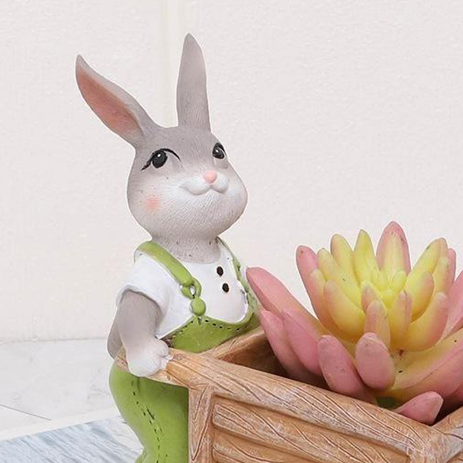 Succulent Plants Planter Flowerpot Resin Flower Pot Desktop Holder