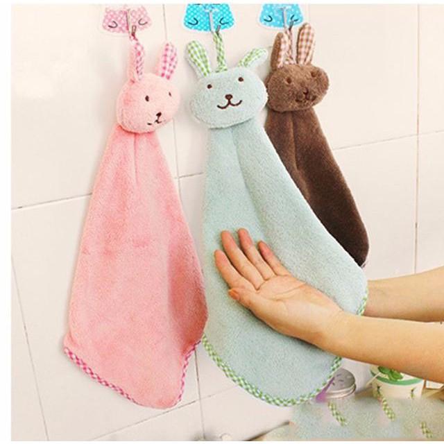 COMBO 2 KHĂN LAU TAY TREO TƯỜNG HÌNH THÚ
