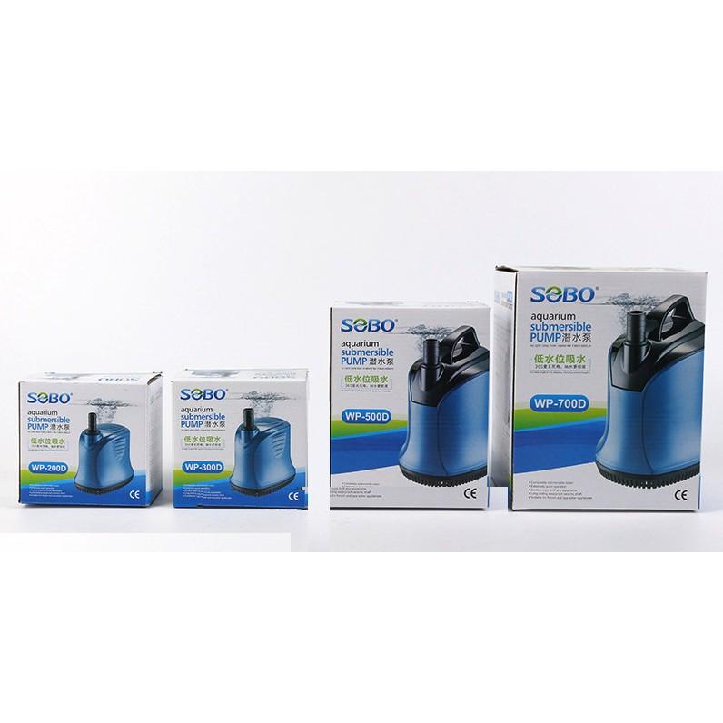 Máy bơm hút cặn đáy hiệu SOBO sử dụng cho hồ cá cảnh, hòn non bộ từ 25 đến 105W