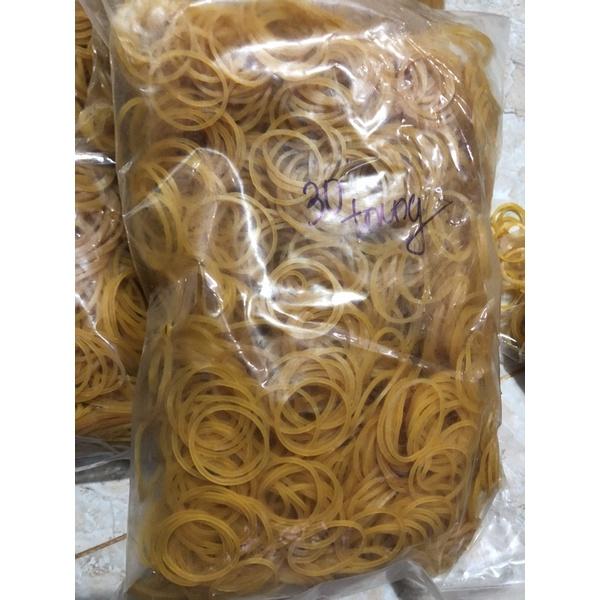 Dây thun tròn Dây chun tròn cột bọc size tiểu trung đại bịch 500g