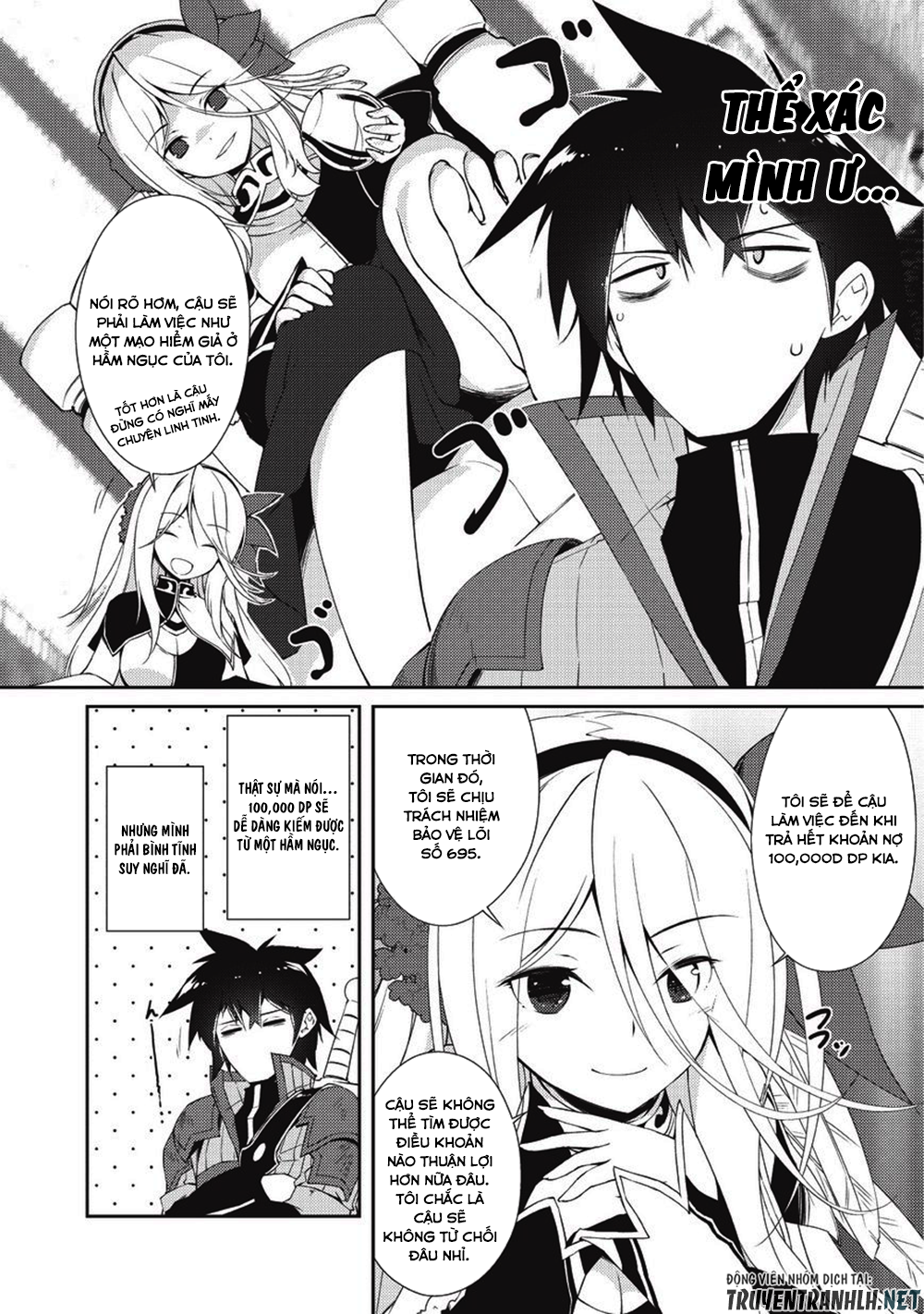 chủ nhân của mê cung rất lười chapter 7 4