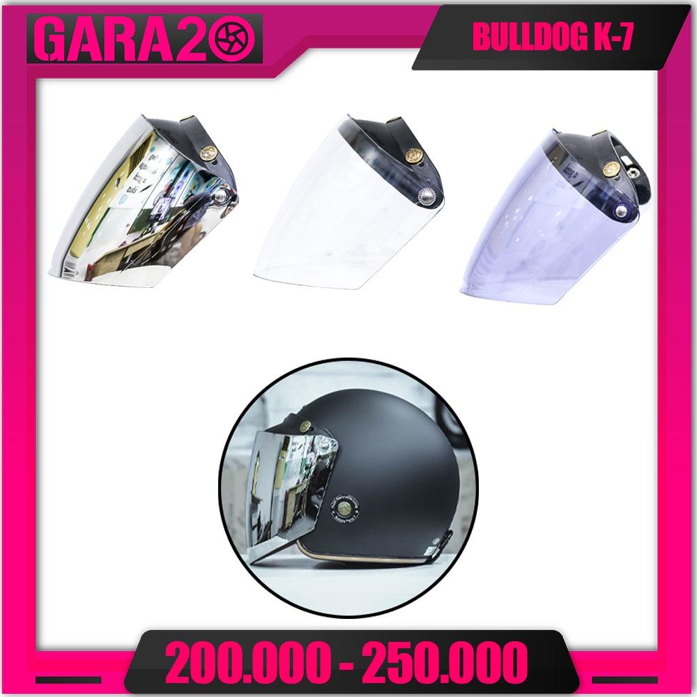 KÍNH CHẮN BULLDOG K-7 KÈM MÁI CHE - GARA20