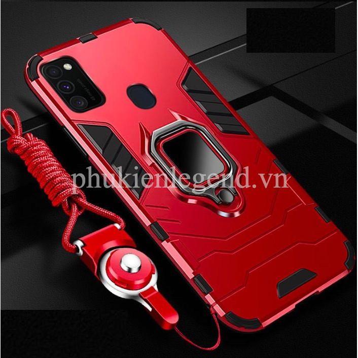 Ốp lưng dành cho SamSung Galaxy M30s iron man chống sốc kèm iring