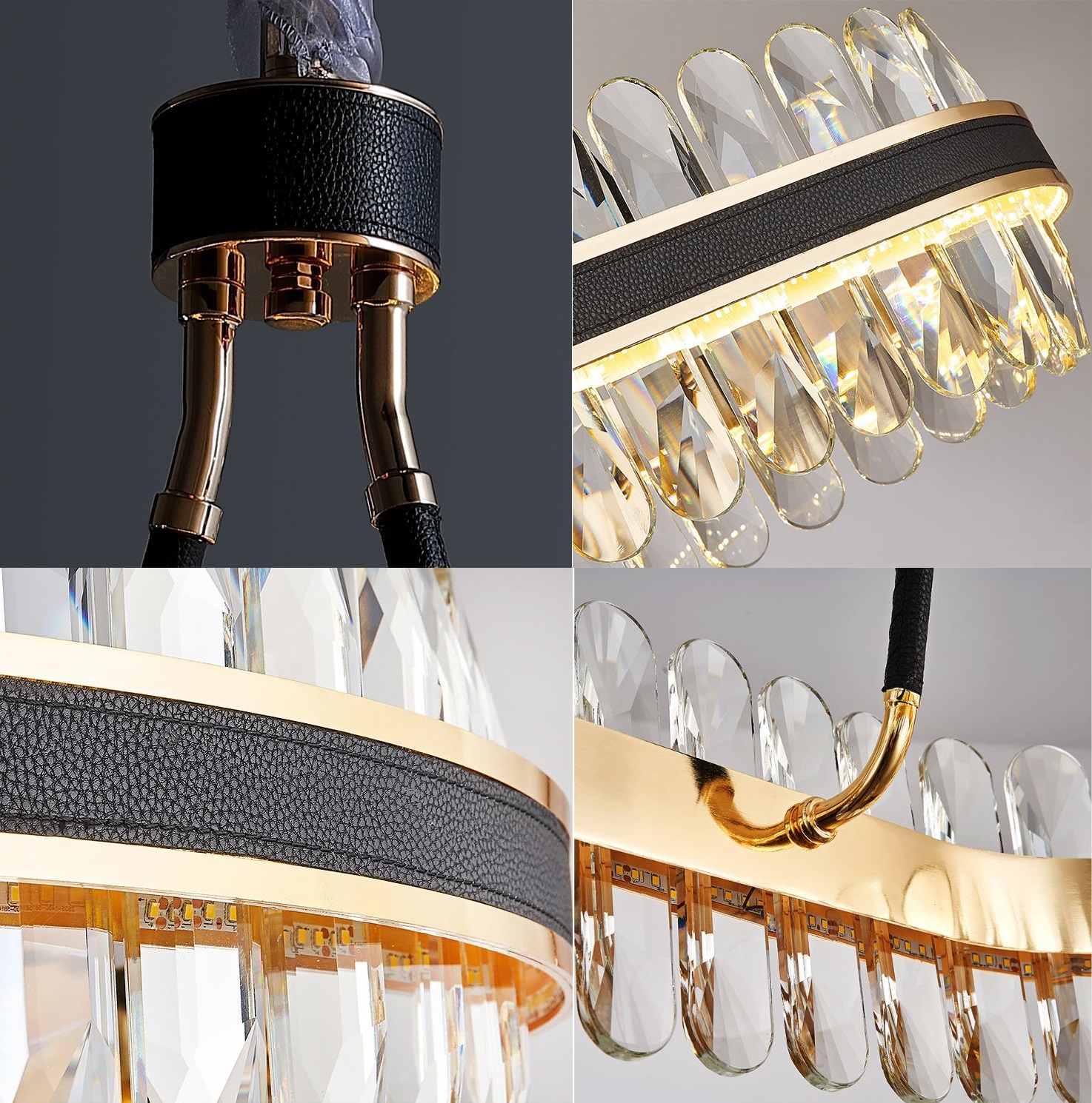 Đèn thả ARONT kiểu dáng sang trọng trang trí nội thất hiện đại với 3 chế độ ánh sáng độc đáo.