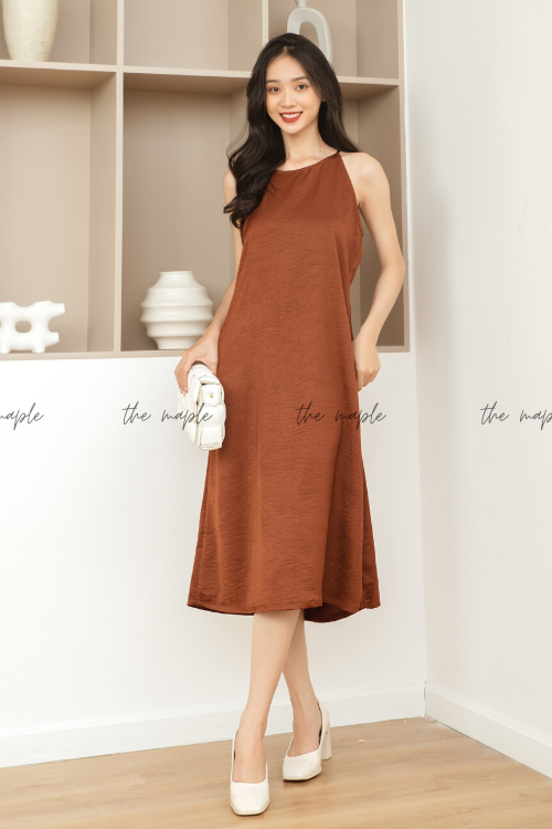 Đầm Yếm Lụa The Maple