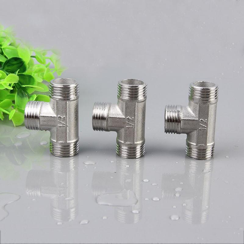 Tê inox ren ngoài, Nối inox 3 đầu ren ngoài