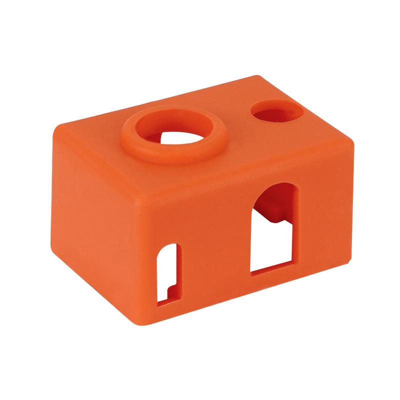 5 Chiếc V6 PT100 Làm Nóng Khối 3D Máy In Phần E3D PT100 V6 Nhiệt Khối Silicone Mút Bao Giữ Ấm bao Da Bảo Vệ Tất