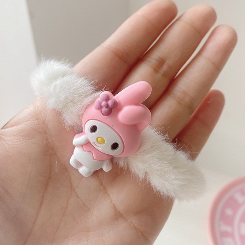 Set 5 Cột Tóc Lông Hình Thỏ