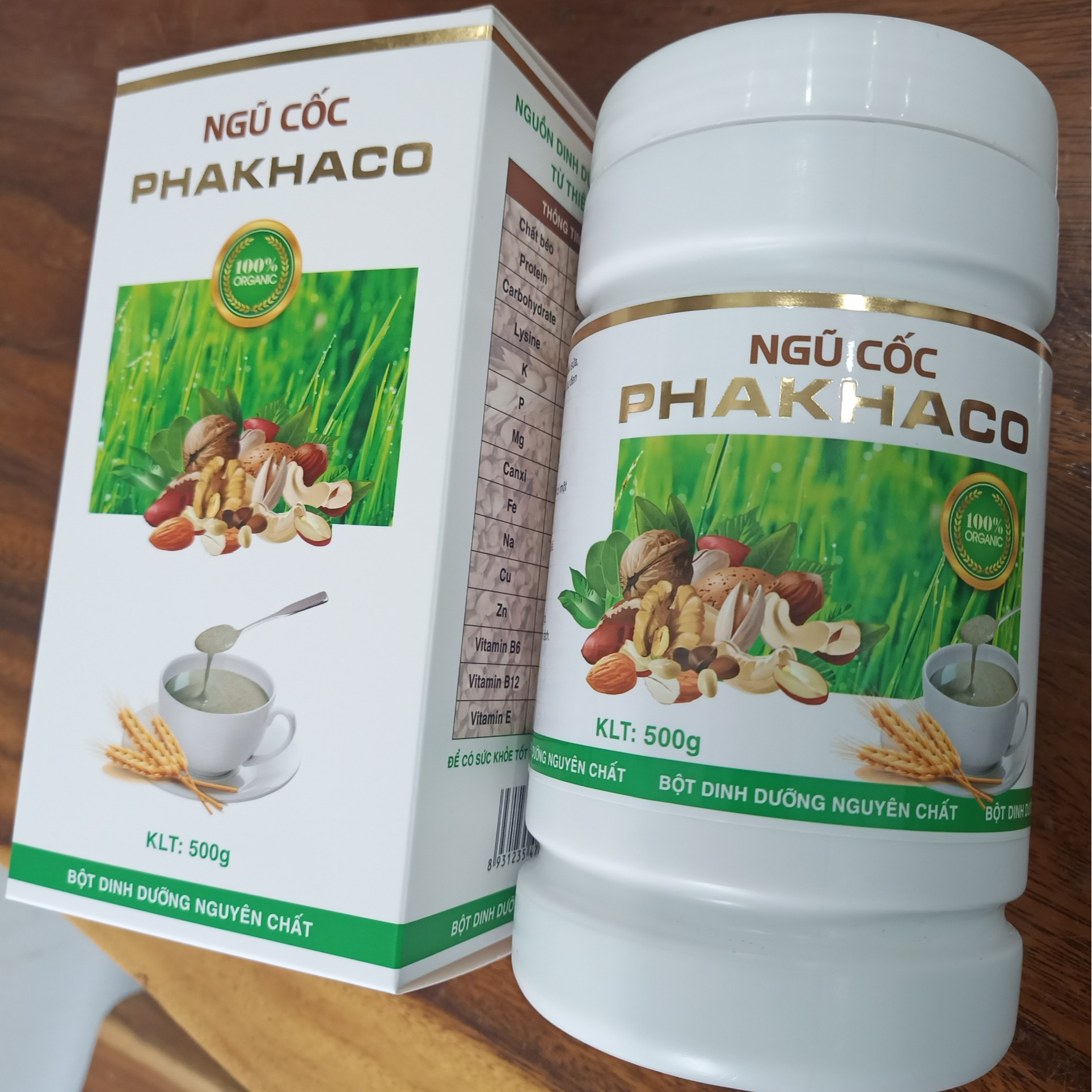 NGŨ CỐC KHAPHACO BỘT DINH DƯỠNG NGUYÊN CHẤT