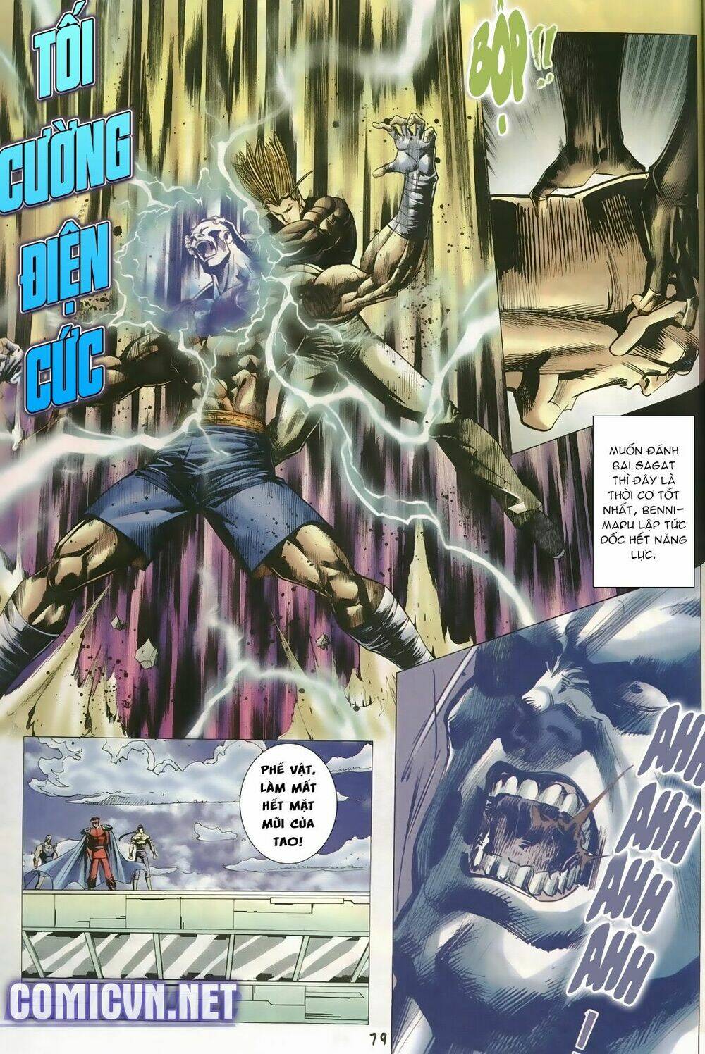 capcom vs snk ngoại truyện chapter 4 11