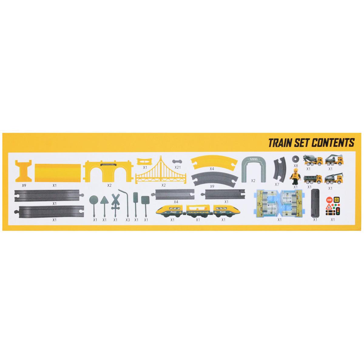 Đồ Chơi Mô Hình Đường Ray Và Tàu Điện Chạy Pin: Công Trình - Vecto VT6881AB