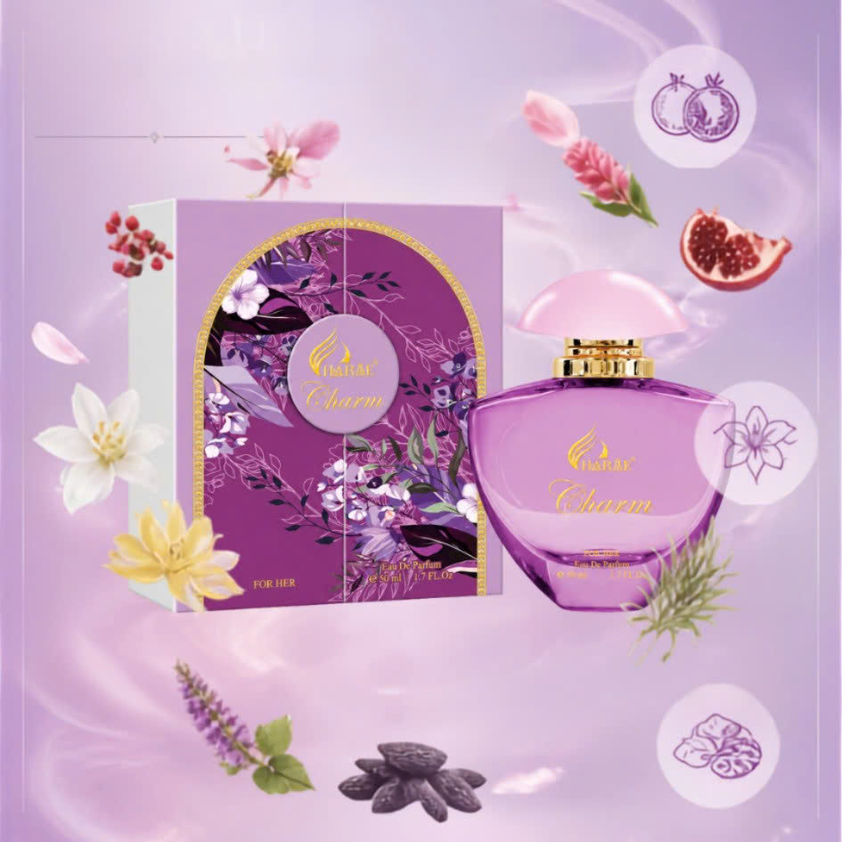Nước Hoa Nữ Charme Charm 50ml Chính Hãng – Sang Trọng, Ngọt Dịu, Hiện Đại, Lưu Hương 7–12 Giờ