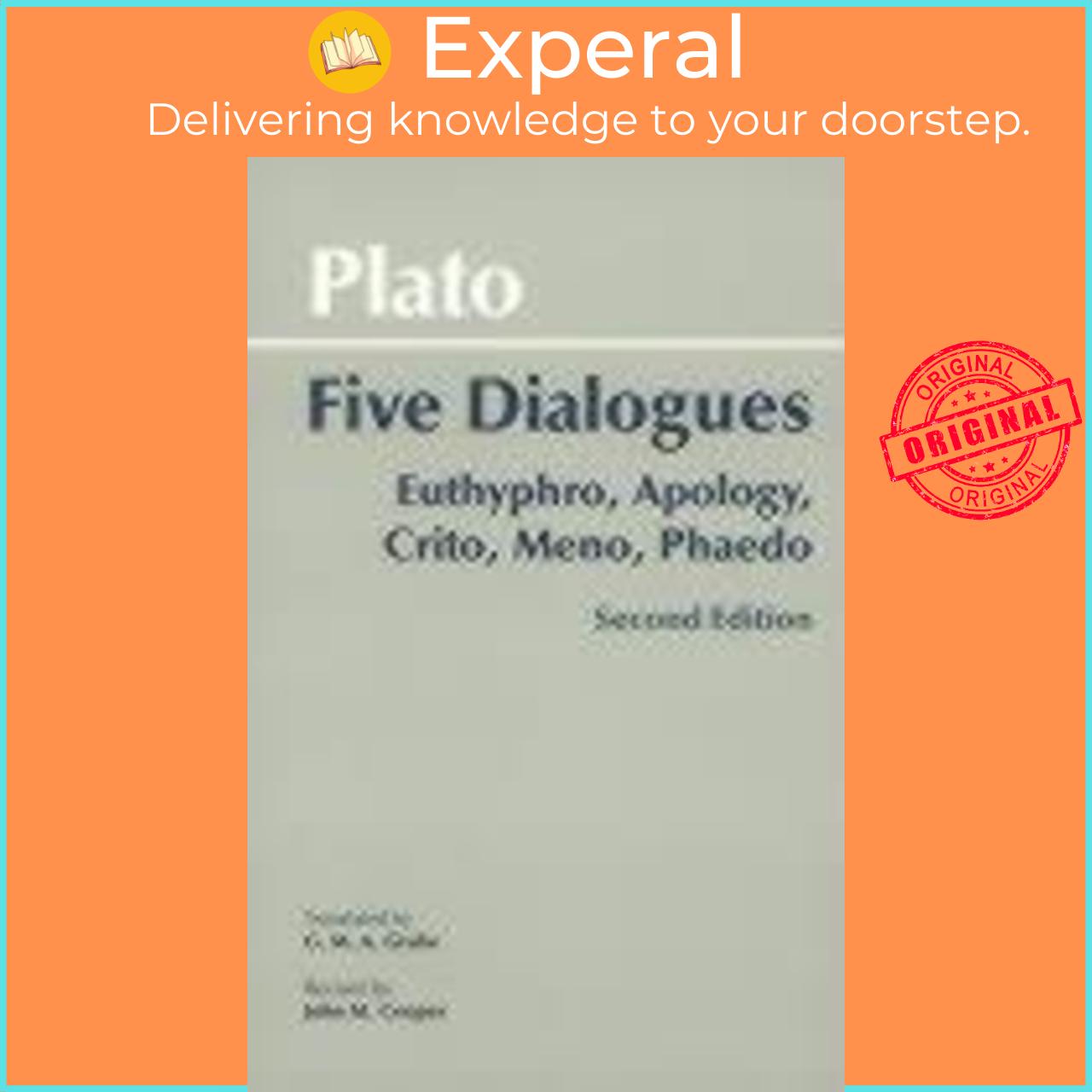 Sách - Plato: Five Dialogues : Euthyphro, Apology, Crito, Meno, Phaedo by Plato