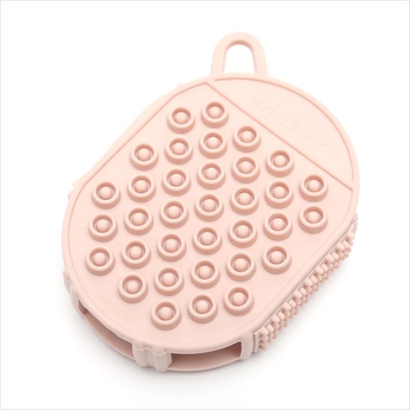 Soft Rubber Bath Towel Gloves Rubbing Mud Decontamination Bath Brush Bathroom Bathing Back Massage Brush Household Bath Gloves