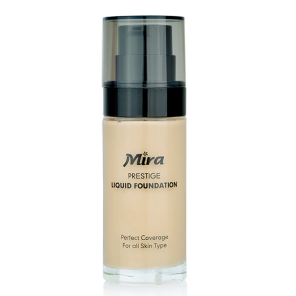 Kem nền chống nắng Mira Liquid Foundation tặng kèm móc khoá