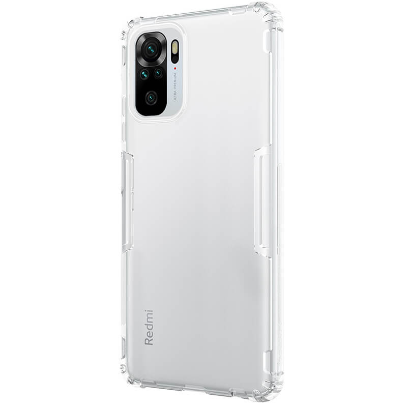 Ốp lưng silicon chống sốc 4 góc cho Xiaomi Redmi Note 10 4G, Redmi Note 10s - Nillkin - Hàng nhập khẩu