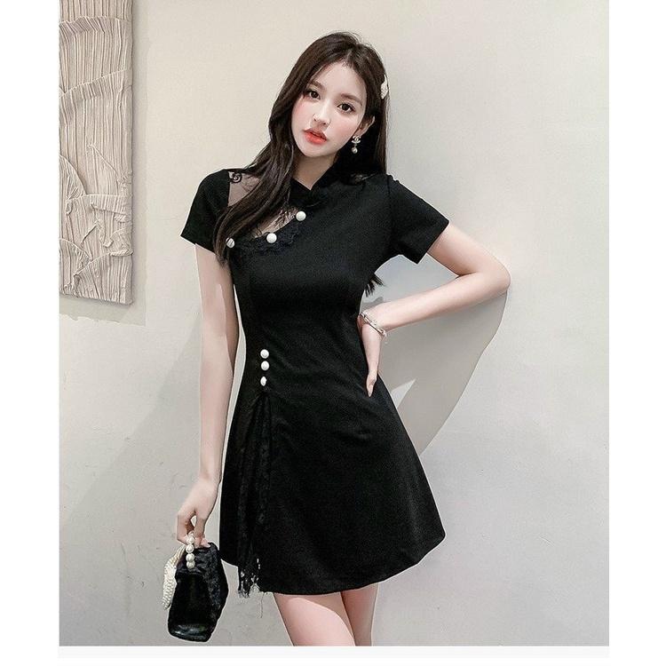 SET BỘ SHORT PHỐI REN KẾT NÚT CAO CẤP