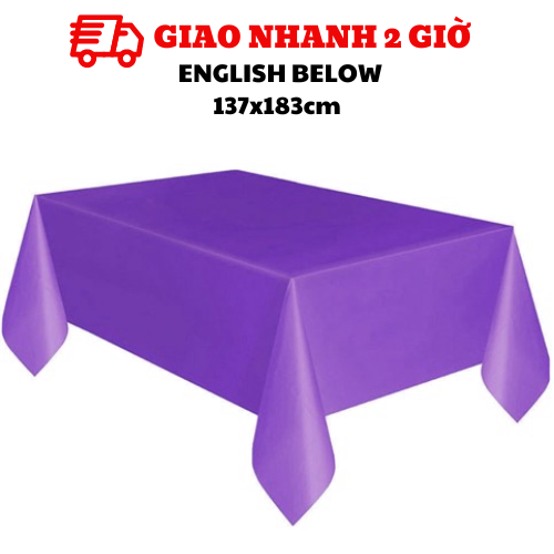 Khăn trải bàn tiệc nhiều màu Table Cloth qkm04